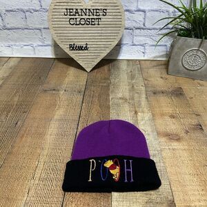 Vintage Disney Winnie the Pooh bear beanie hat 
One size